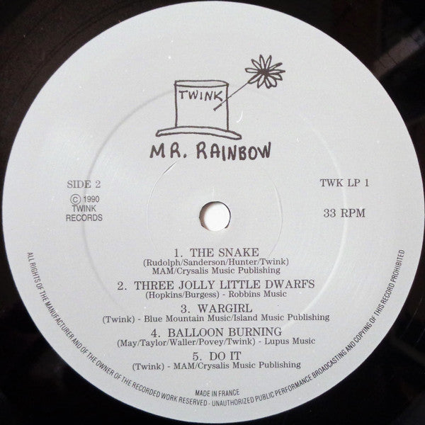 Twink (4) - Mr. Rainbow (LP)