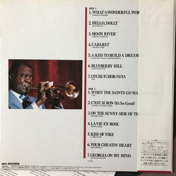 Louis Armstrong - What A Wonderful World (LP, Comp)