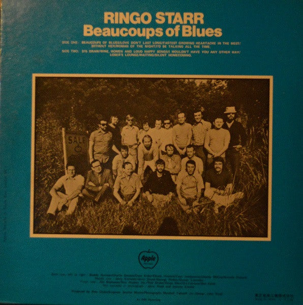 Ringo Starr - Beaucoups Of Blues  (LP, Album, Gat)