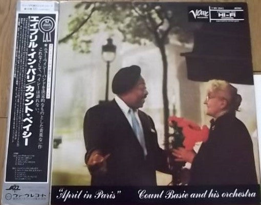 Count Basie And His Orchestra* - April In Paris (LP, Album, Mono, RE)