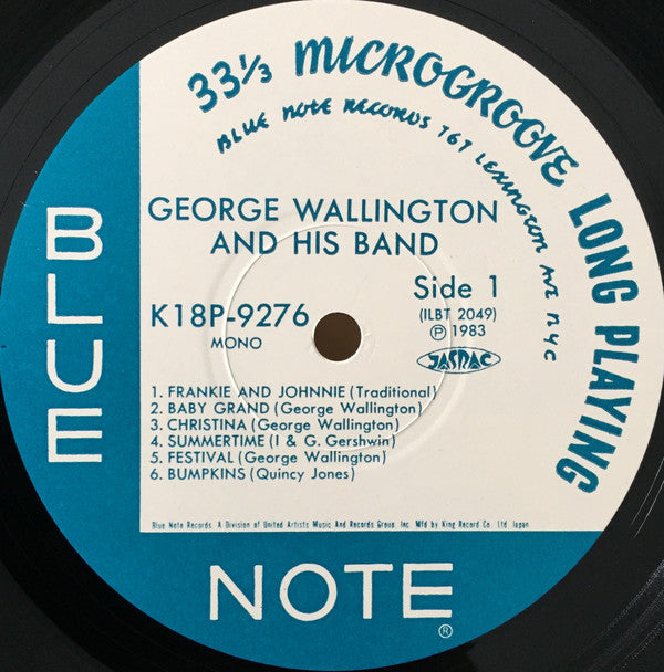 George Wallington And His Band - George Wallington Showcase / Hank ...
