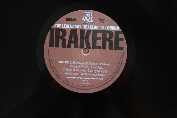 Irakere - The Legendary Irakere In London (LP, Album, RE)