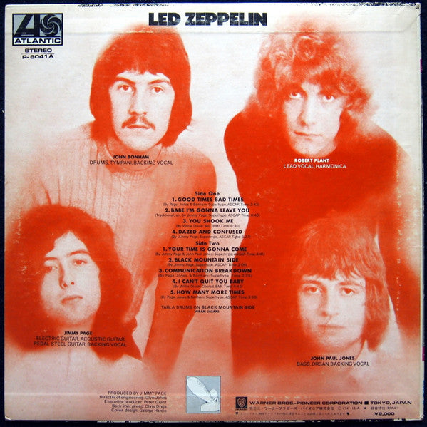 Led Zeppelin - Led Zeppelin (LP, Album, RE)