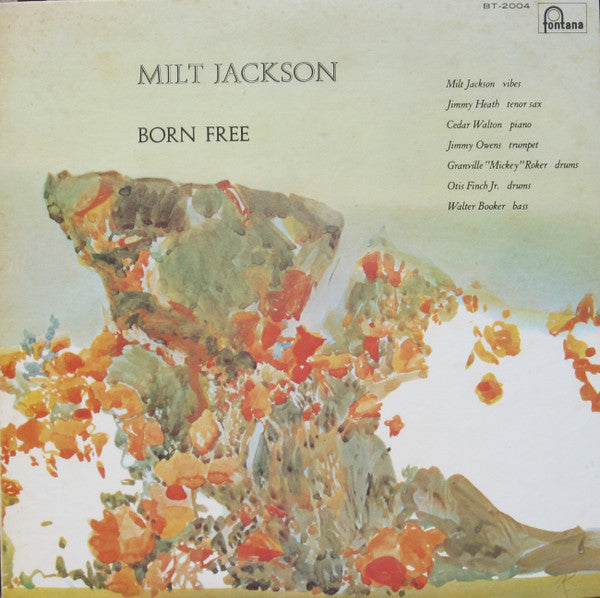 Milt Jackson - Born Free (LP, Album, RE)