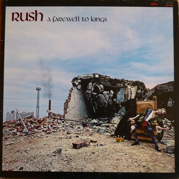 Rush - A Farewell To Kings (LP, Album, Gat)