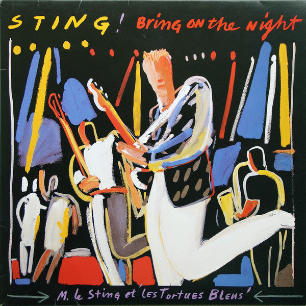 Sting - Bring On The Night (2xLP, Album)