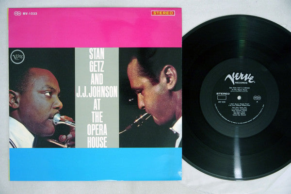 Stan Getz And J.J. Johnson - At The Opera House (LP, Album)