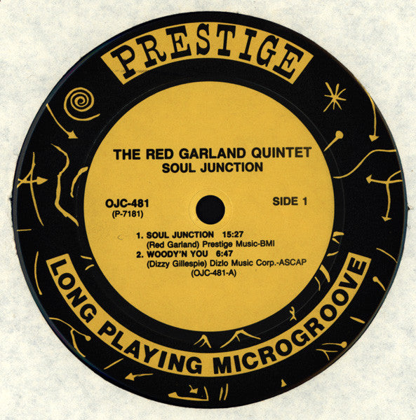 The Red Garland Quintet - Soul Junction(LP, Album, RE, RM)