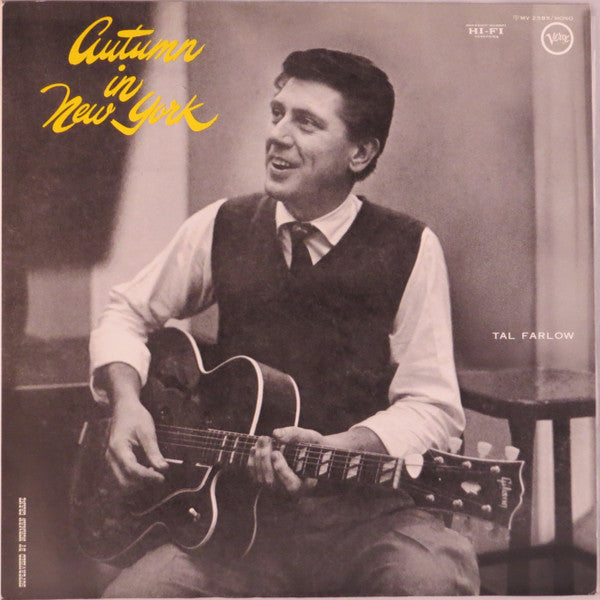 Tal Farlow - Autumn In New York (LP, Album, Mono)