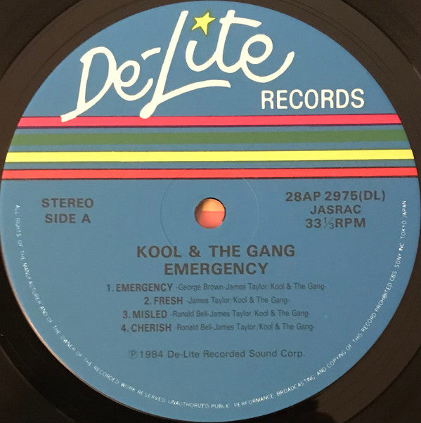 Kool & The Gang - Emergency (LP, Album)