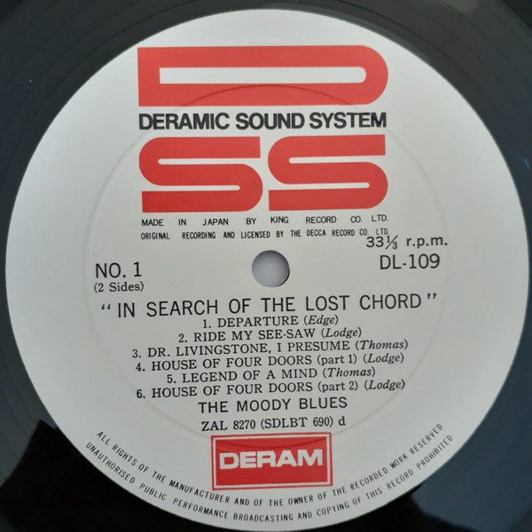 The Moody Blues - In Search Of The Lost Chord (LP, Album, Der)