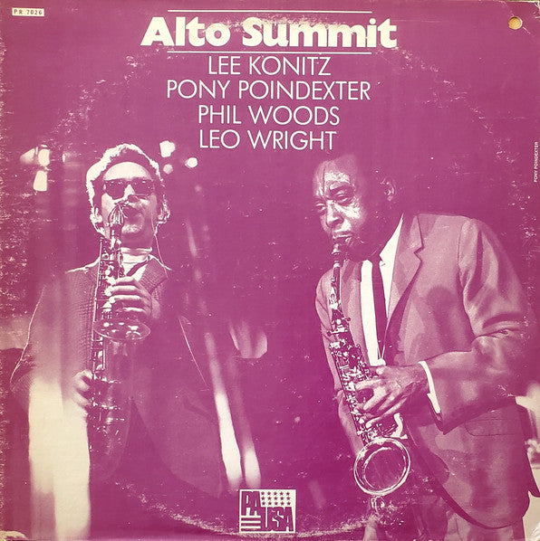 Lee Konitz - Alto Summit(LP, Album)