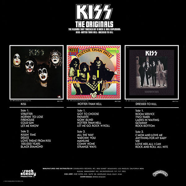 Kiss - The Originals(LP, Album, RE + LP, Album, RE + LP, Album, RE ...