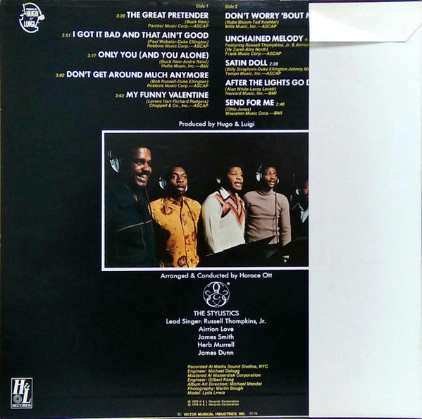 The Stylistics - Once Upon A Juke Box (LP, Album)