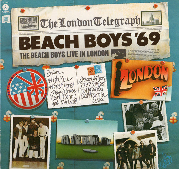 The Beach Boys - Beach Boys '69: The Beach Boys Live In London(LP, ...