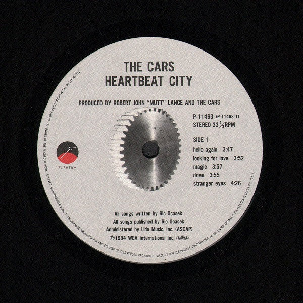 The Cars - Heartbeat City (LP, Album, Gat)