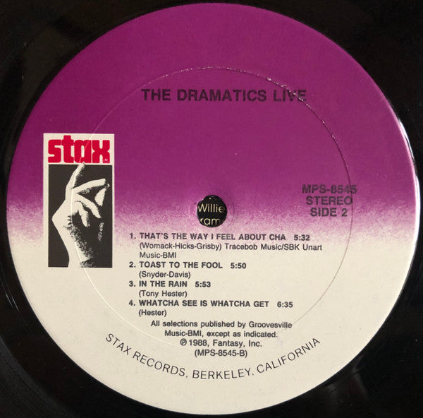 The Dramatics - The Dramatics Live (LP, Album)