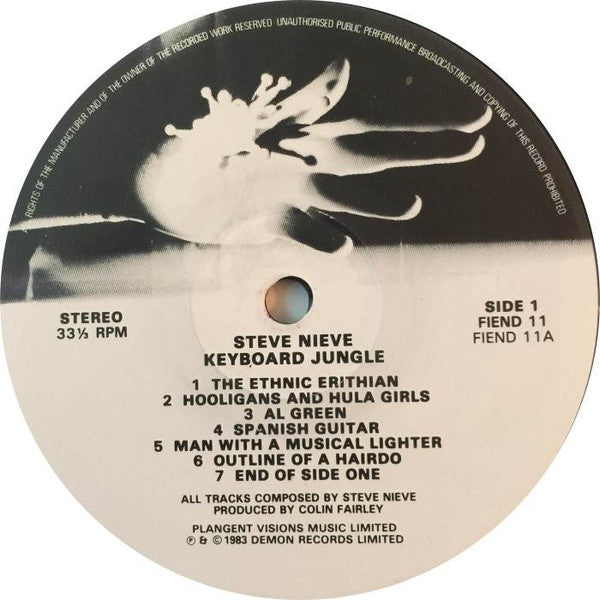 Steve Nieve - Keyboard Jungle (LP, Album)