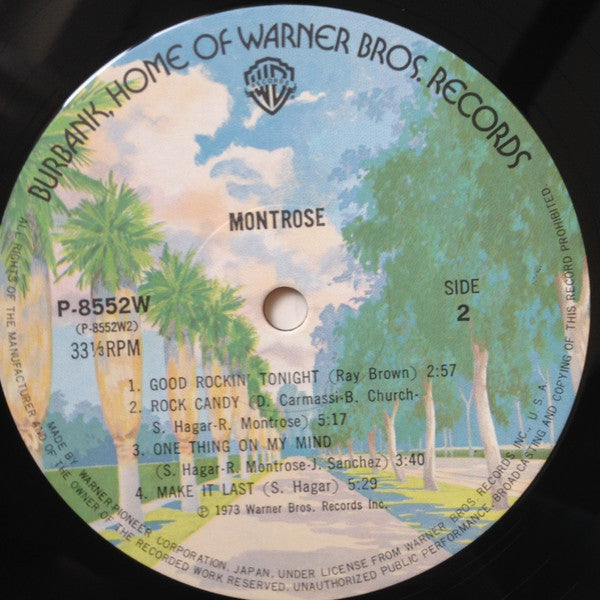 Montrose (2) - Montrose (LP, Album)