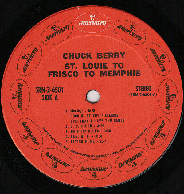 Chuck Berry - St. Louie To Frisco To Memphis (2xLP, Comp)
