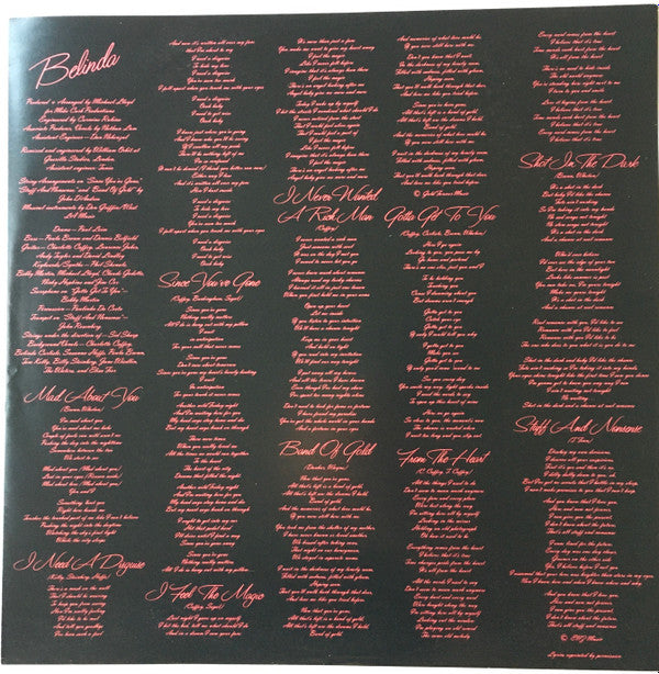 Belinda Carlisle - Belinda (LP, Album)