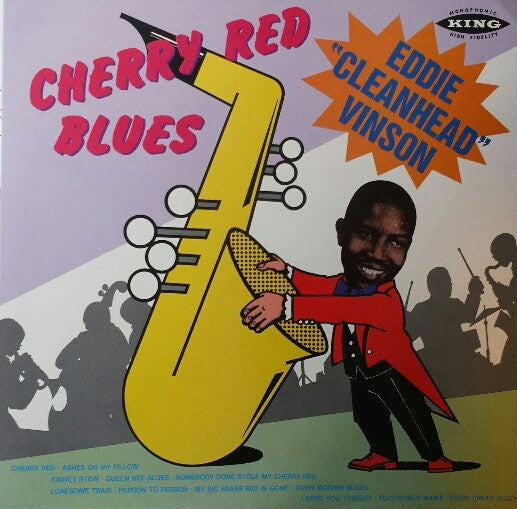 Eddie Vinson* - Cherry Red Blues (LP, Comp, RE)