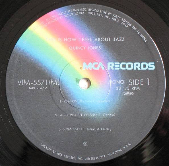Quincy Jones - This Is How I Feel About Jazz (LP, Album, RE)