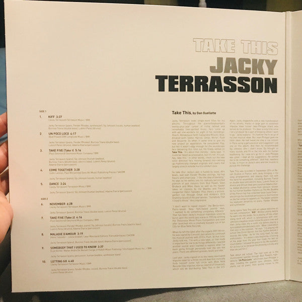 Jacky Terrasson - Take This (LP, Album)