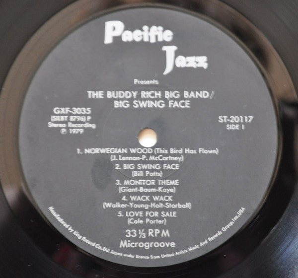 The Buddy Rich Big Band* - Big Swing Face (LP, Album)