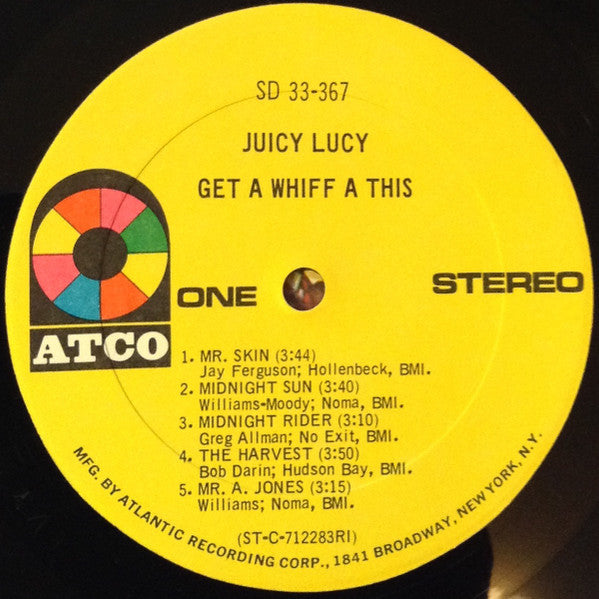 Juicy Lucy - Get A Whiff A This (LP, Album, Phi)