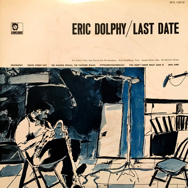 Eric Dolphy - Last Date (LP, Album, RE)