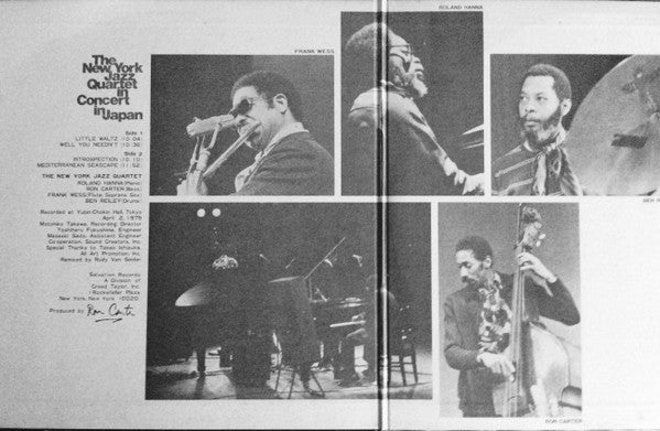 New York Jazz Quartet - In Concert In Japan (LP, Album)