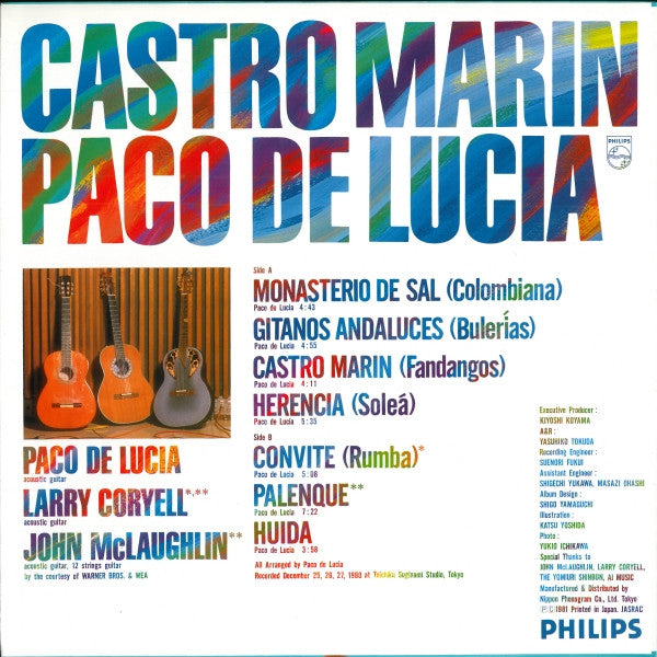 Paco De Lucia* - Castro Marin (LP, Album)