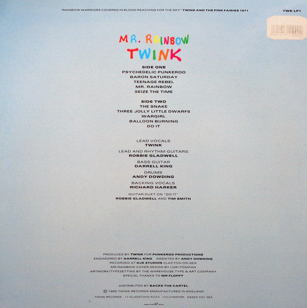 Twink (4) - Mr. Rainbow (LP)