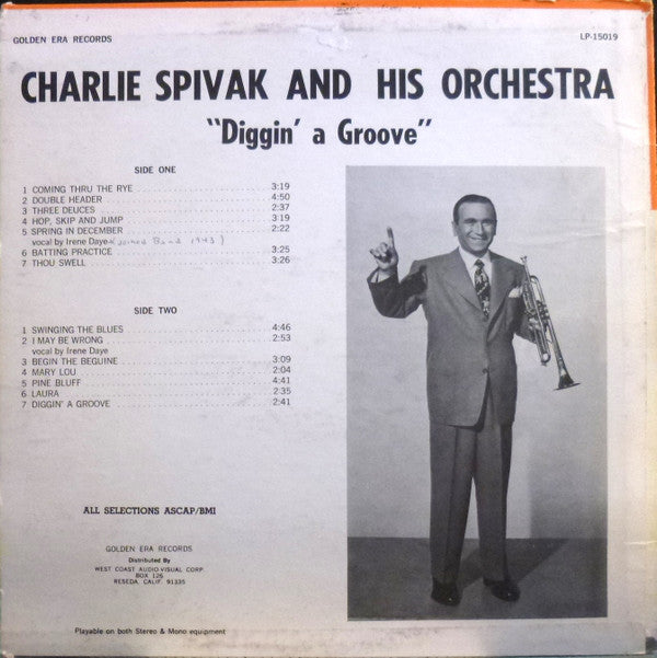 Charlie Spivak And His Orchestra - Diggin' A Groove (LP, Album)
