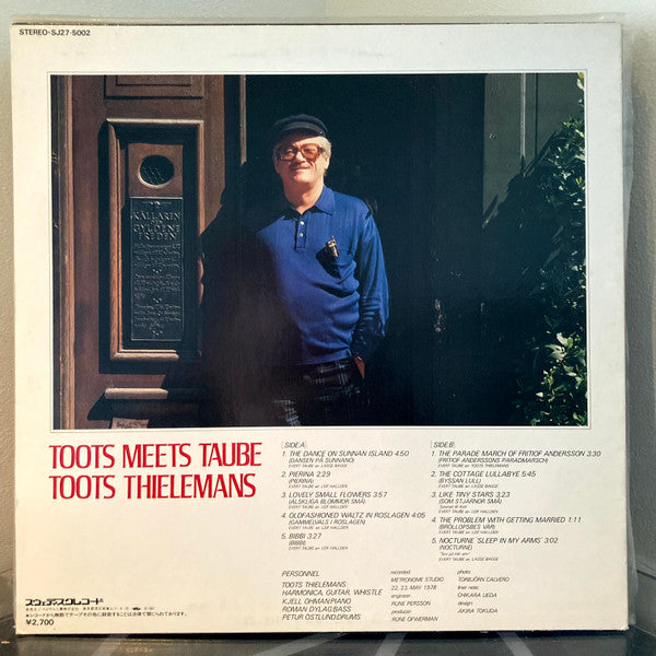 Toots Thielemans - Toots Meets Taube (LP, RE)