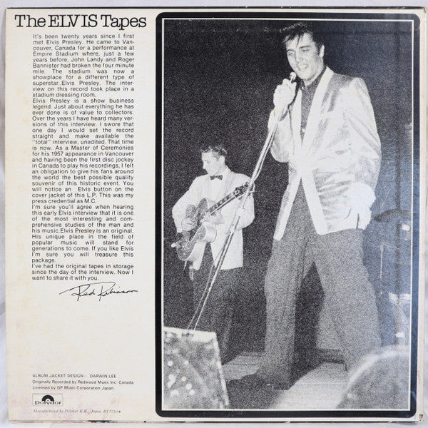 Elvis Presley - The ELVIS Tapes (LP, P/Mixed, Promo)