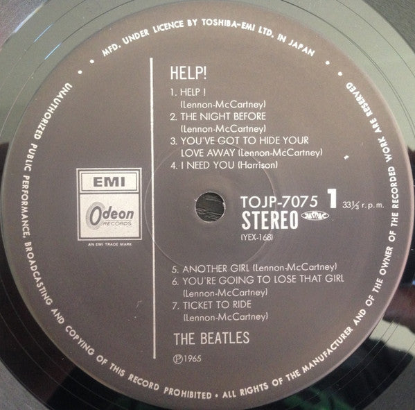 The Beatles - Help! (LP, Album, Ltd, RE, RM)