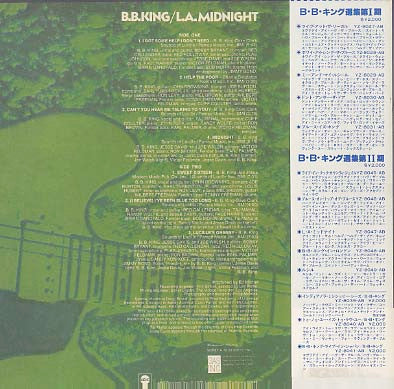 B.B. King - ""L.A. Midnight"" (LP, Album, RE)