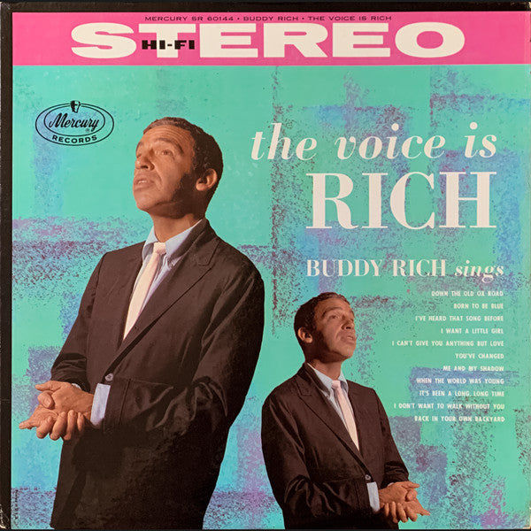 Buddy Rich - The Voice Is Rich (LP, Album)