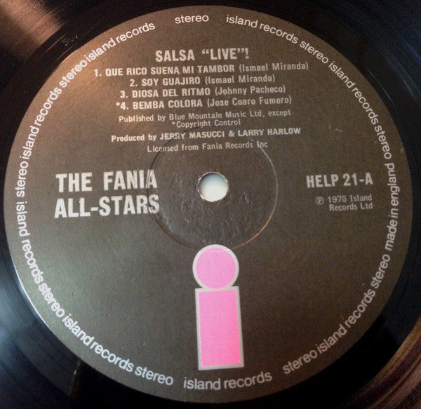 The Fania All-Stars* - Salsa Live! (LP, Album)