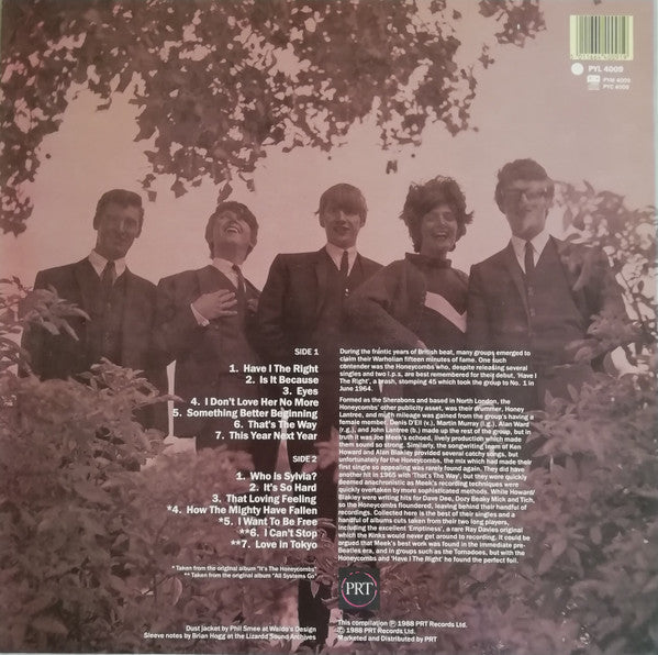 The Honeycombs - The Best Of The Honeycombs (LP, Comp)