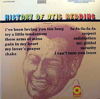 Otis Redding - History Of Otis Redding (LP, Comp, RE, Gat)