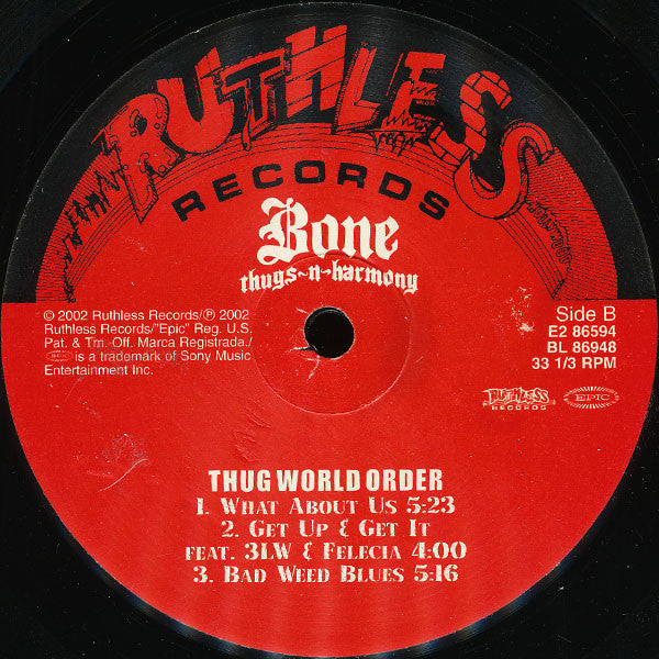 Bone Thugs-N-Harmony - Thug World Order (2xLP, Album)