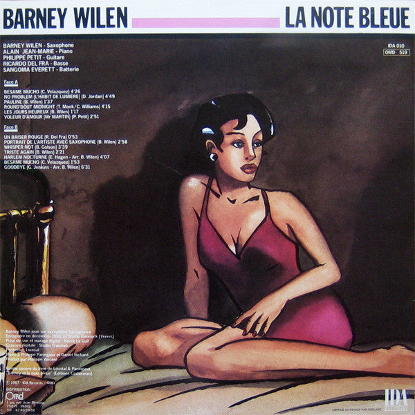 Barney Wilen - La Note Bleue (LP, Album)