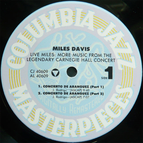 Miles Davis - Live Miles: More Music From The Legendary Carnegie Ha...