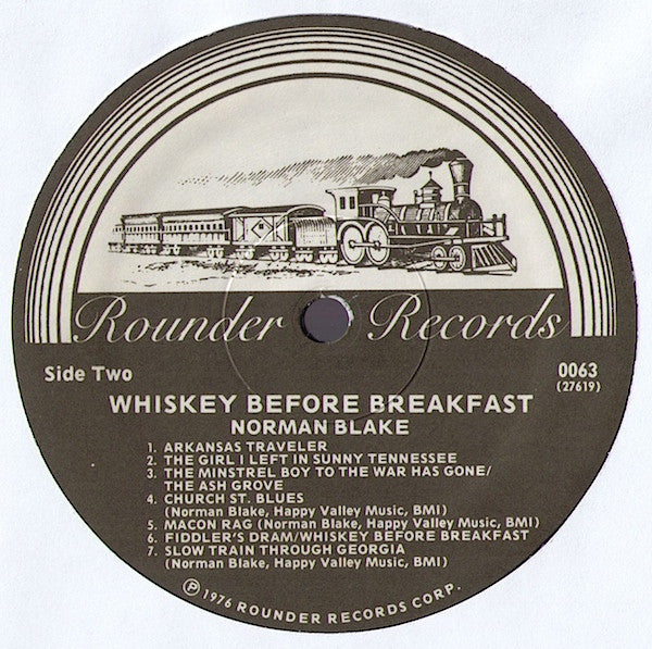 Norman Blake (2) - Whiskey Before Breakfast (LP, Album, Wak)