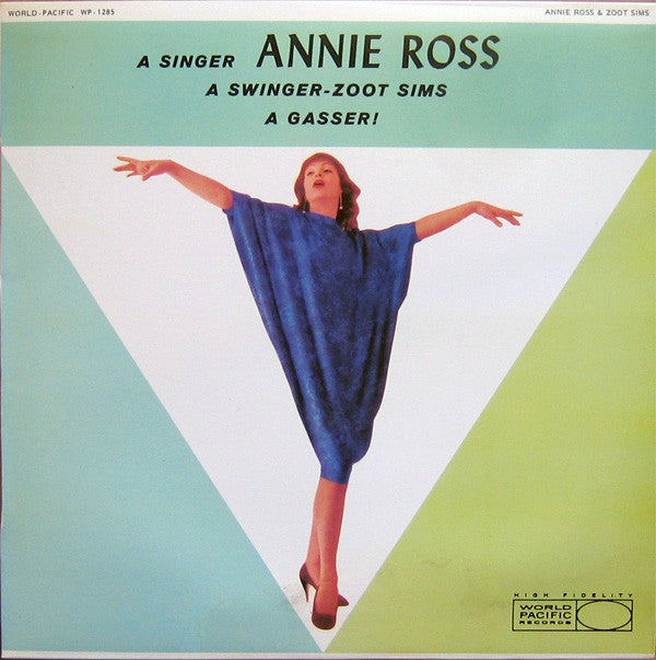 Annie Ross & Zoot Sims - A Gasser! (LP, Album, RE)