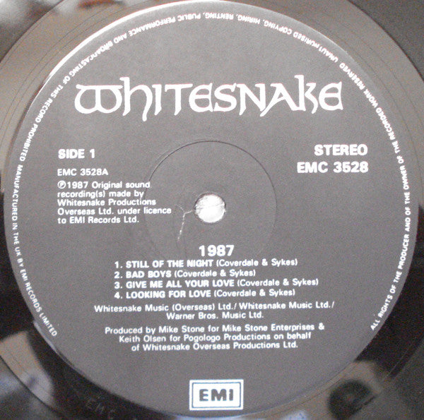 Whitesnake - 1987 (LP, Album)