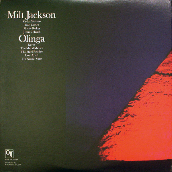 Milt Jackson - Olinga (LP, Album)